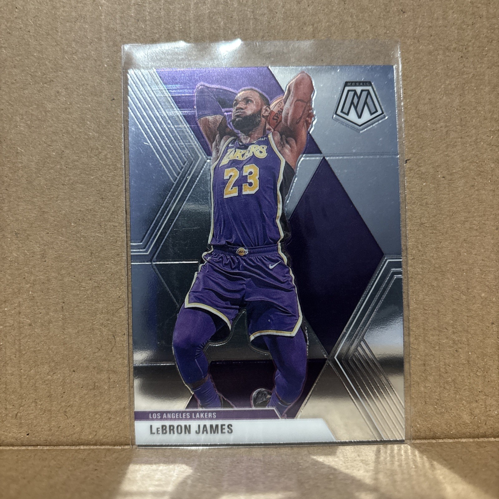 Lebron James 2019 Panini Mosaic Mosaic #8