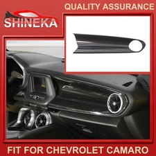 Center Console Copilot Dashboard Panel Trim For Chevy Camaro 2016 Carbon Fiber
