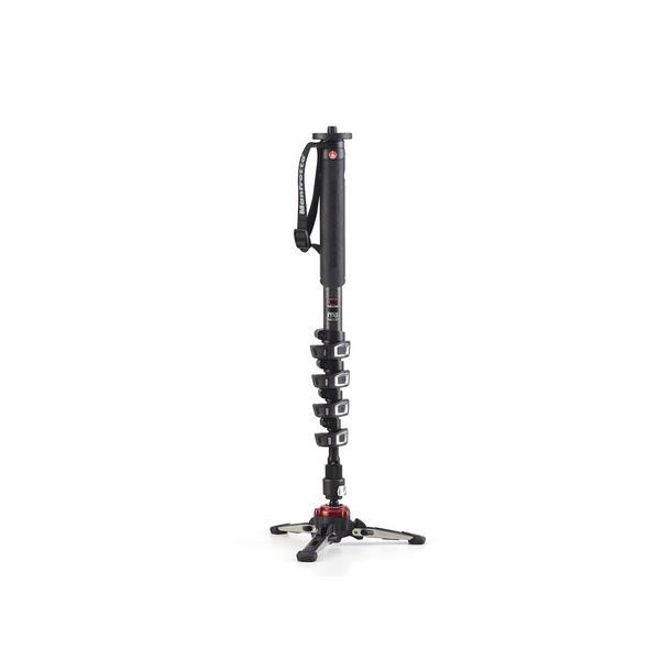 Manfrotto Monopiede Mvmxproc5 Carbonio 5 Sezioni Base Fluidtech Ultra Leggero - Immagine 2