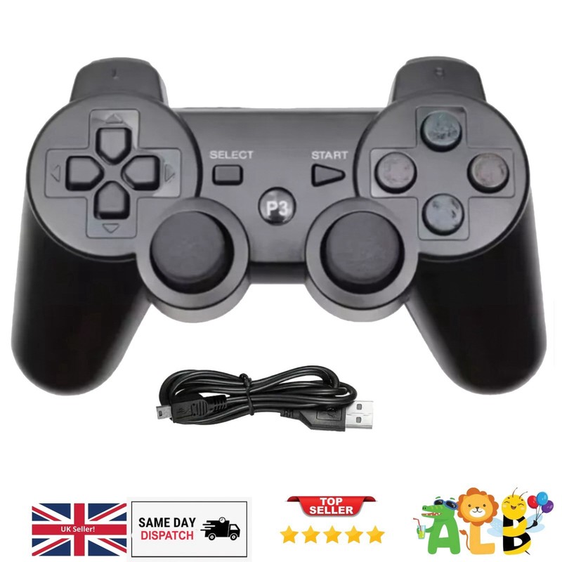 NEW Remote Game Pad for PS3 Wireless Bluetooth 3.0 Controller Game Controller UK