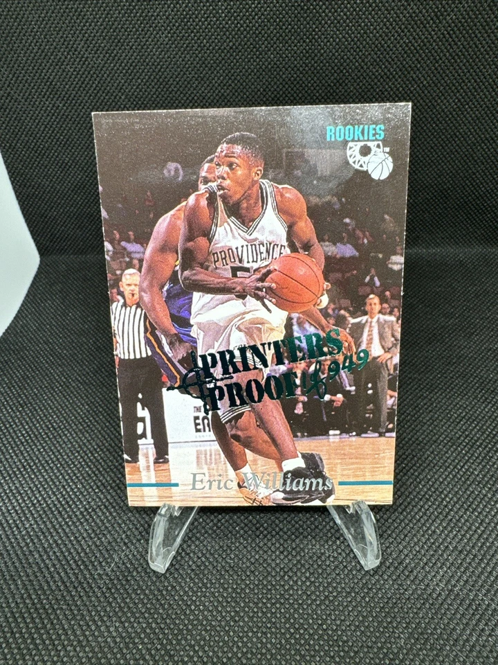 1995 Classic Rookie #13 Eric Williams 1/949 PRESS PROOF Card Very Good FOR AGE — 第 2/3 张图片