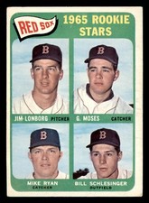 1965 Topps Baseball #573 Red Sox Rookies EX