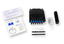 CCH-CS06-D9-P00RE - CCH Pigtailed Splice Cassette 6 F, SCAPC duplex, Singlemode