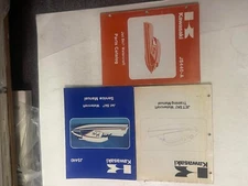 1977 79 1981 Kawasaki Jet Ski JS440 Service Shop Repair Manual Set W Parts Bk +