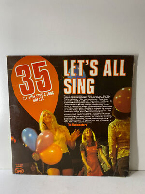 Let's All Sing von The Musicmakers 12'' Vinyl LP Schallplatte
