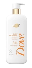 Dove Exfoliating Body Wash Glow Recharge Energizes & Illuminates Skin 3% Brighte