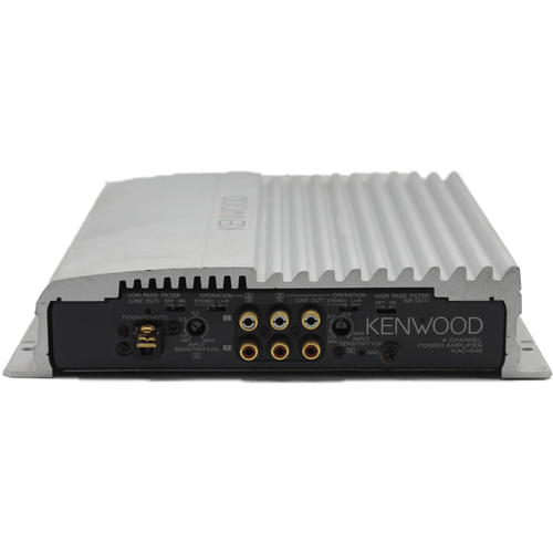 Kenwood 4 Channel Power Amplifier KAC-646 - Picture 3 of 3