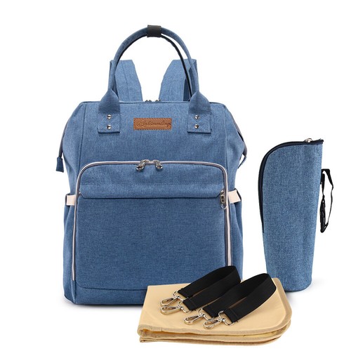 Tragbare Windeltasche Mama Baby Reiserucksack Handtasche große Kapazität - Bild 20 von 42