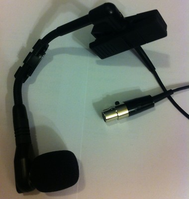 Shure WB98H/C Wireless Beta 98 Condenser Instrument Microphone with TA4F Mini
