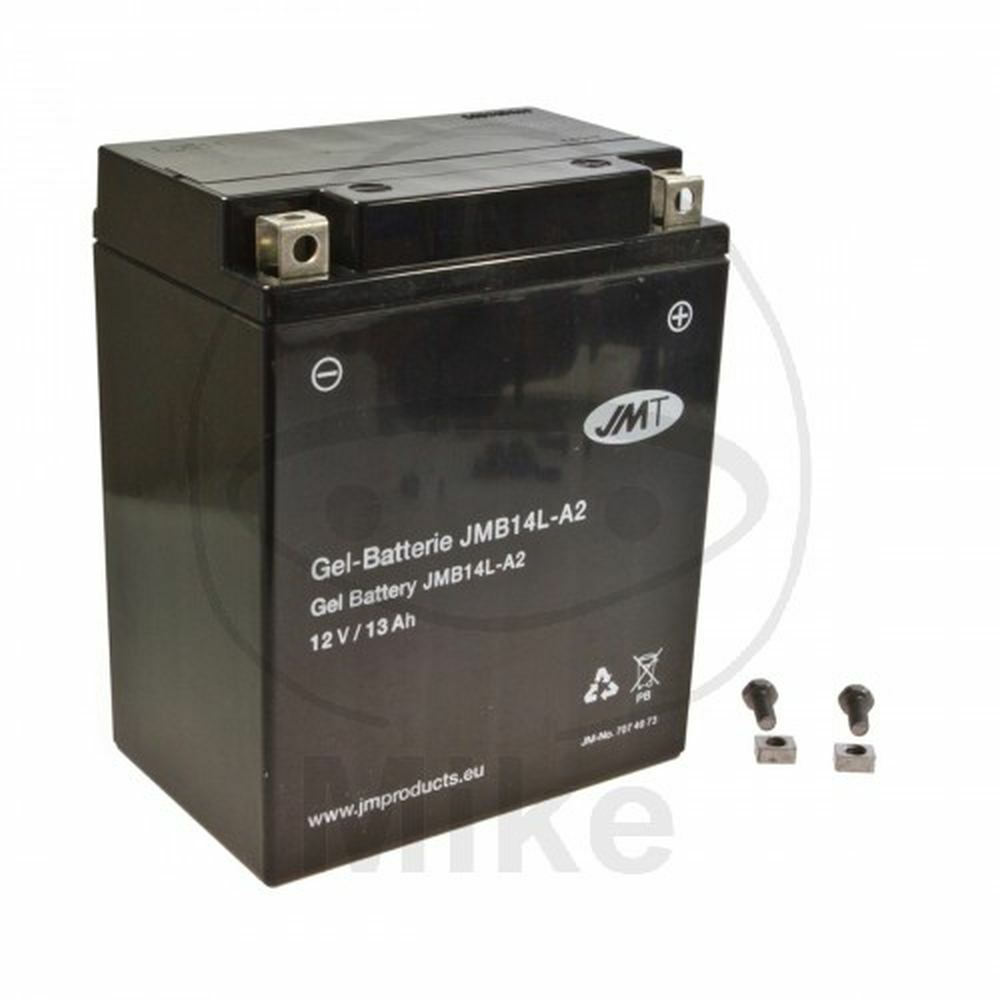 BATTERIA YB14L-A2 GEL JMT PRECARICATA CAGIVA 500 T4E 1988-1991