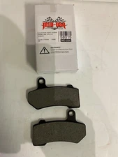 MID-USA # 58015 SEMI-METALLIC BRAKE PADS FOR HARLEY DAVIDSON OEM #41854-08