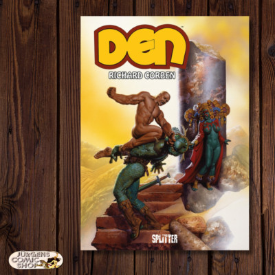 DEN 1 / Splitter /  Richard Corben / Comic / KULT / KLASSIKER / Fantasy / NEU