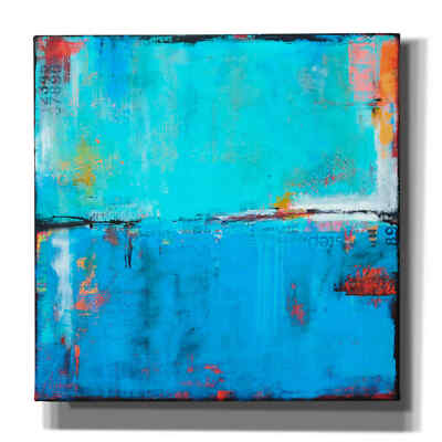 Epic Graffiti 'Matchbox Blues 5' by Erin Ashley Giclee Canvas Wall Art