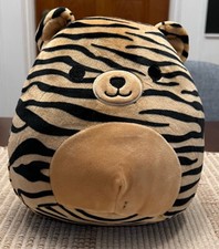Squishmallow 8" Tina the Tiger Plush - No Bio Tags RARE