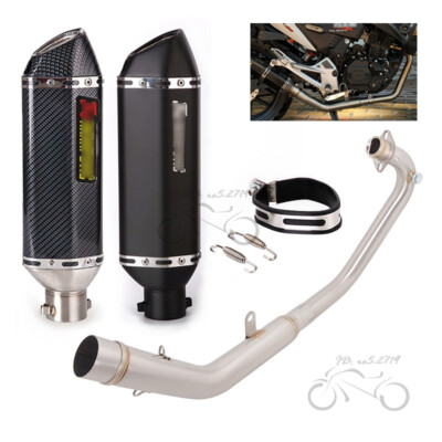 For Lifan KPM 200 2021-2023 Exhaust Tips Header Link Pipe System KPT200 2019-23