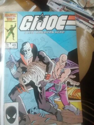 G.I.Joe #49A, 1st Serpentor, Lift Ticket, Slipstream, Leatherneck, 1986,Marvel