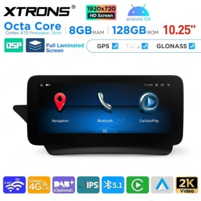 Android 13 Car Car Stereo Octa Core 1920*720 HD GPS Navi for Mercedes-Benz C207