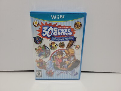 Family Party 30 Great Games Obstacle Arcade Nintendo Wii U (New)
