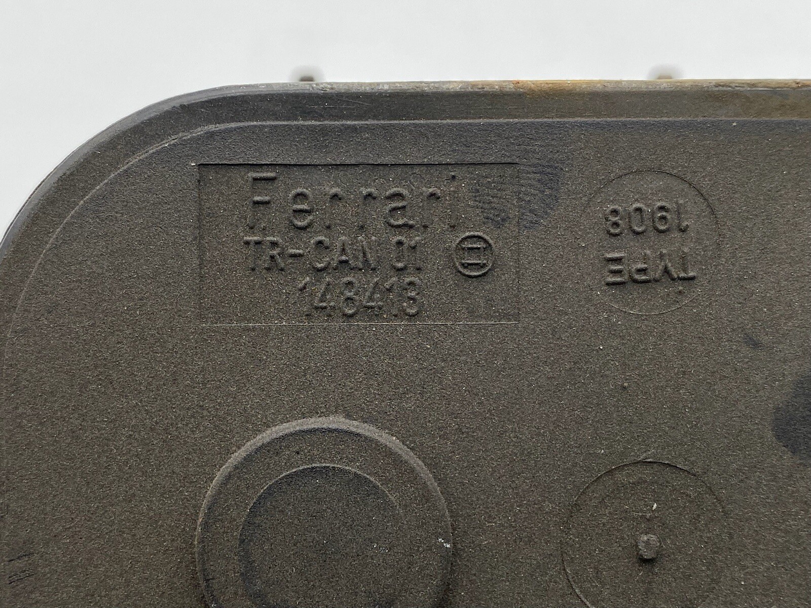Genuine Ferrari 355 2.7 Engine Fuel Vapor Canister W/ Housing Shield OEM 148413