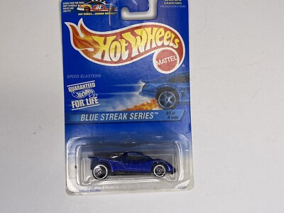 Hot Wheels Vintage Blue Streak Series Car #4 of 4 Speed Blaster 1997 Unopened