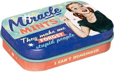 Nostalgic-Art - Pillendose mit Pfefferminzbonbons - Miracle Mints