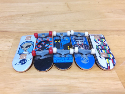 Tech Deck Alien Workshop Lot Of 5 Finger Boards Berra, Kalis, Omar