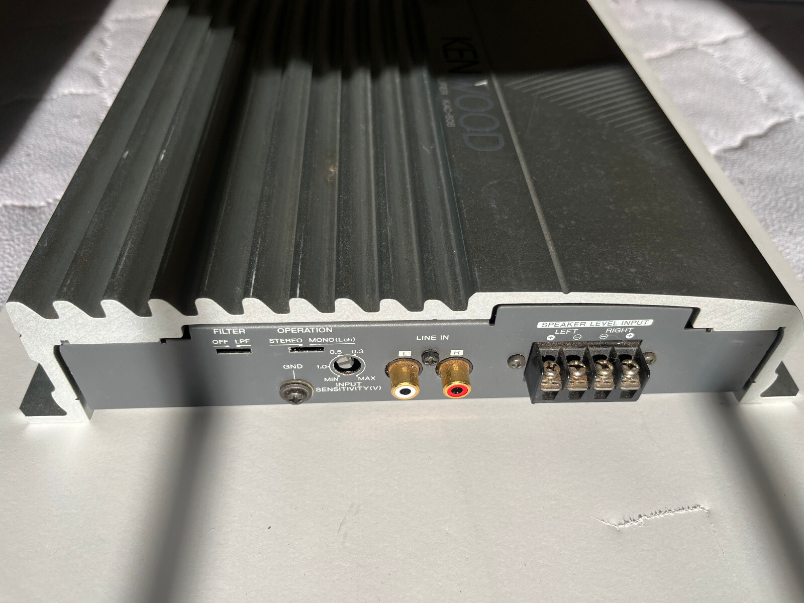 Kenwood Power Amplifier KAC606 Old School Car Audio Amplifier eBay