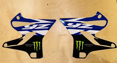 YZ125 250 YAMAHA Shroud Graphic Fits 2002-2021 Restyle Plastics Stock 2015-2021