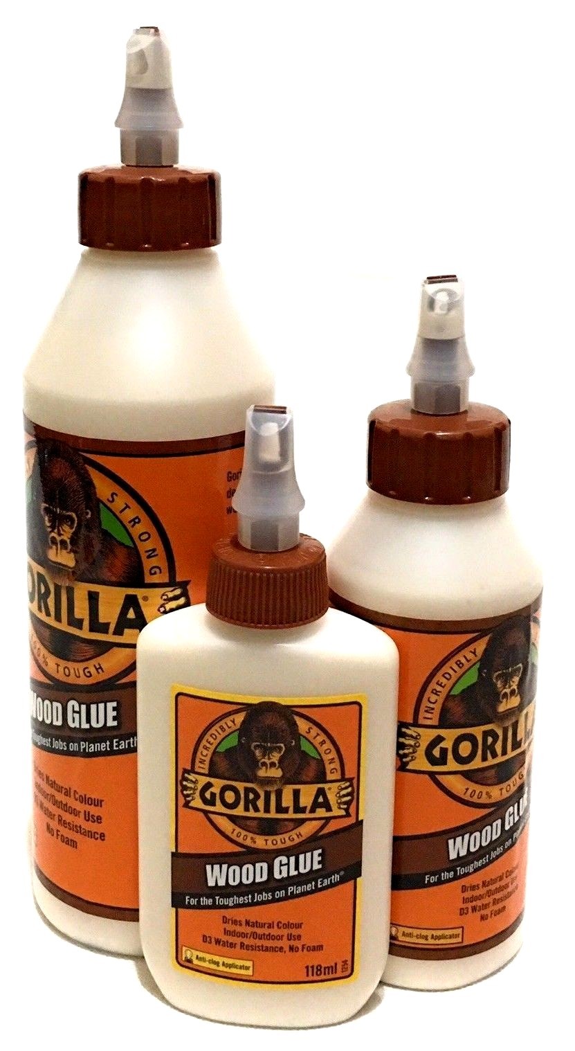 GORILLA Wood glue High Strength 100 Waterproof Strong Wood Adhesive. eBay