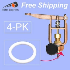 [4-PK] TEFLON GASKET for CISSELL SPOTTING BOARD VALVES(WET/DRY), #4060T, #SPOVG1