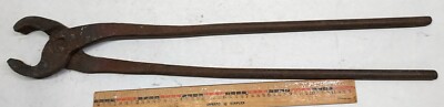 Antique Blacksmith Tong & Forging Tool - 19½ in. - 0605242