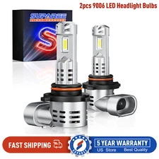 SUPAREE 9006 LED Headlight Bulb Conversion Kit Low Beam White Super Bright 6500K