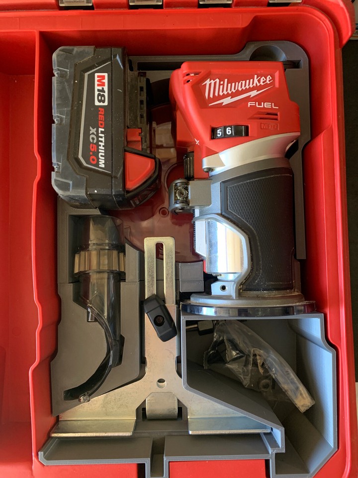 Milwaukee Wide Packout Insert 48-22-8430 for M18 Router (Insert Only ...