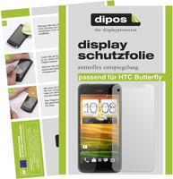 2X Schutzfolie FüR Htc Butterfly Matt Displayschutzfolie Folie Antireflex 1A