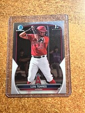 2023 Bowman Chrome Baseball Bowmans 1st Card # BCP-155 Luis Torres