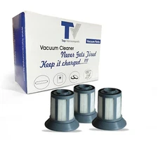Fits For Bissell Zing & PowerForce Canister Vacuum Filter (3 Pk) # 1613056