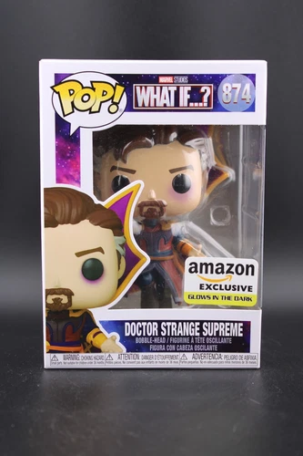 DOCTOR EXTRAÑO SUPREME GITD - ¿Y SI...? #874 Funko Pop exclusivo de Amazon