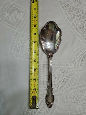 Holmes & Edwards IS Deep Silver Serving Spoon GUC | eBay