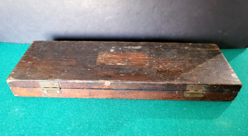 Antique 1912 Patent Greenfield Tap & Die Set Mass , Original Wood Box - Picture 15 of 15