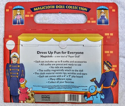 BRITTANY EQUESTRIAN MAGICLOTH CLOTH PAPER DOLL DRESS UP MAGNETIC DOLLS USA  MADE | eBay