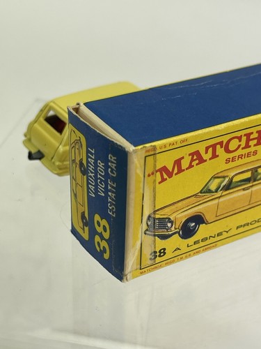 1963 Matchbox Lesney 38 Vauxhall Victor Estate Car With Original Box - Picture 7 of 12