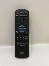 Sharp RRMCG0119AJSA Video Cassette Recorder Remote Control