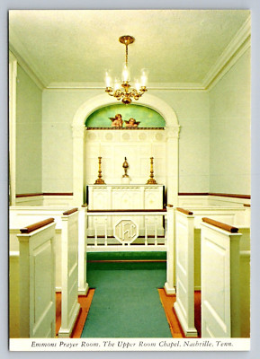 Postcard Tennessee Nashville The Upper Room Emmons Prayer Room 6x4 Chrome H182