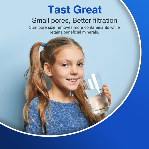 Redypure 5x Fit for Samsung RS265TDWP RS25J500DSR/AA RS25J500DWW/AA Water Filter - Picture 7 of 15
