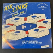 Air Links Flying Disks Toy Vintage New In Box Sealed