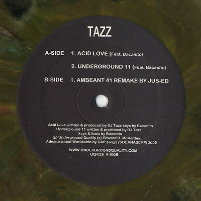 Tazz - Acid Love (12'', Mar) (Very Good Plus (VG+)) - 1172907352