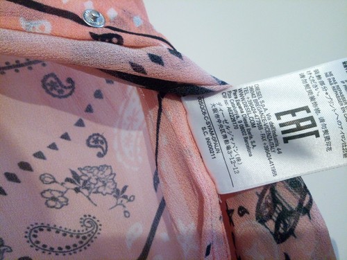 Diesel pink tunic shirt dress syam salmon floral Sleeveless Sheer button size XS - Picture 22 of 24