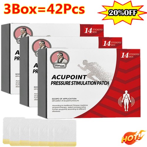 42PCS Huatangxiao Acupoint Pressure Stimulation Patch US - Picture 1 of 16