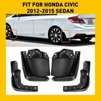 2012 honda 2024 civic mud flaps