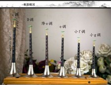 Practice Performance of C, D, E, F and G Tunes of Ebony Suona Instrument